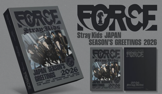 [PRE-ORDER] Stray Kids Japan Seasons Greetings 2026 'FORCE' WITH POB