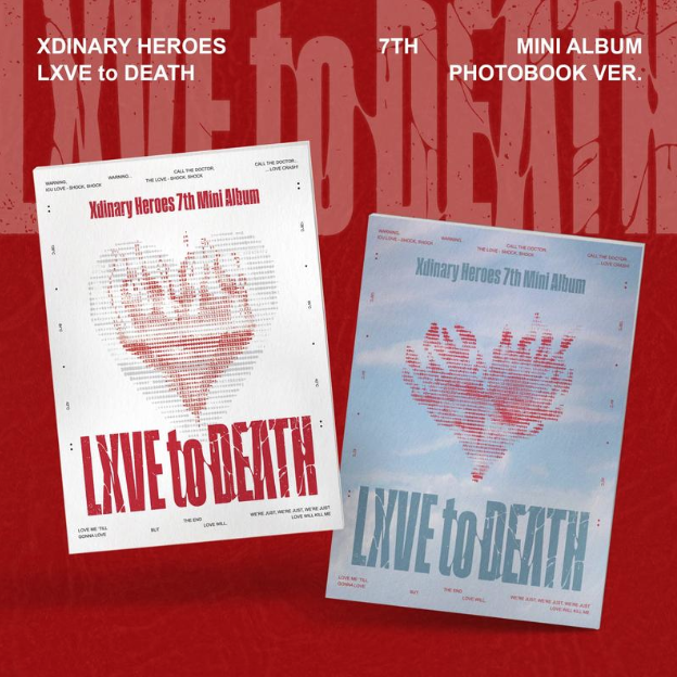 [PRE ORDER] Xdinary Heroes 7th Mini Album - LXVE TO DEATH (Photobook Version)
