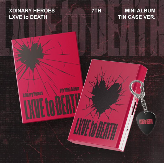 [PRE ORDER] Xdinary Heroes 7th Mini Album - LXVE TO DEATH (Tin Case Version)
