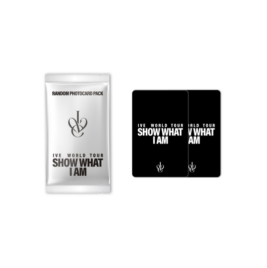 [PRE-ORDER] Random Photocard Pack - IVE WORLD TOUR SHOW WHAT I AM OFFICIAL MD