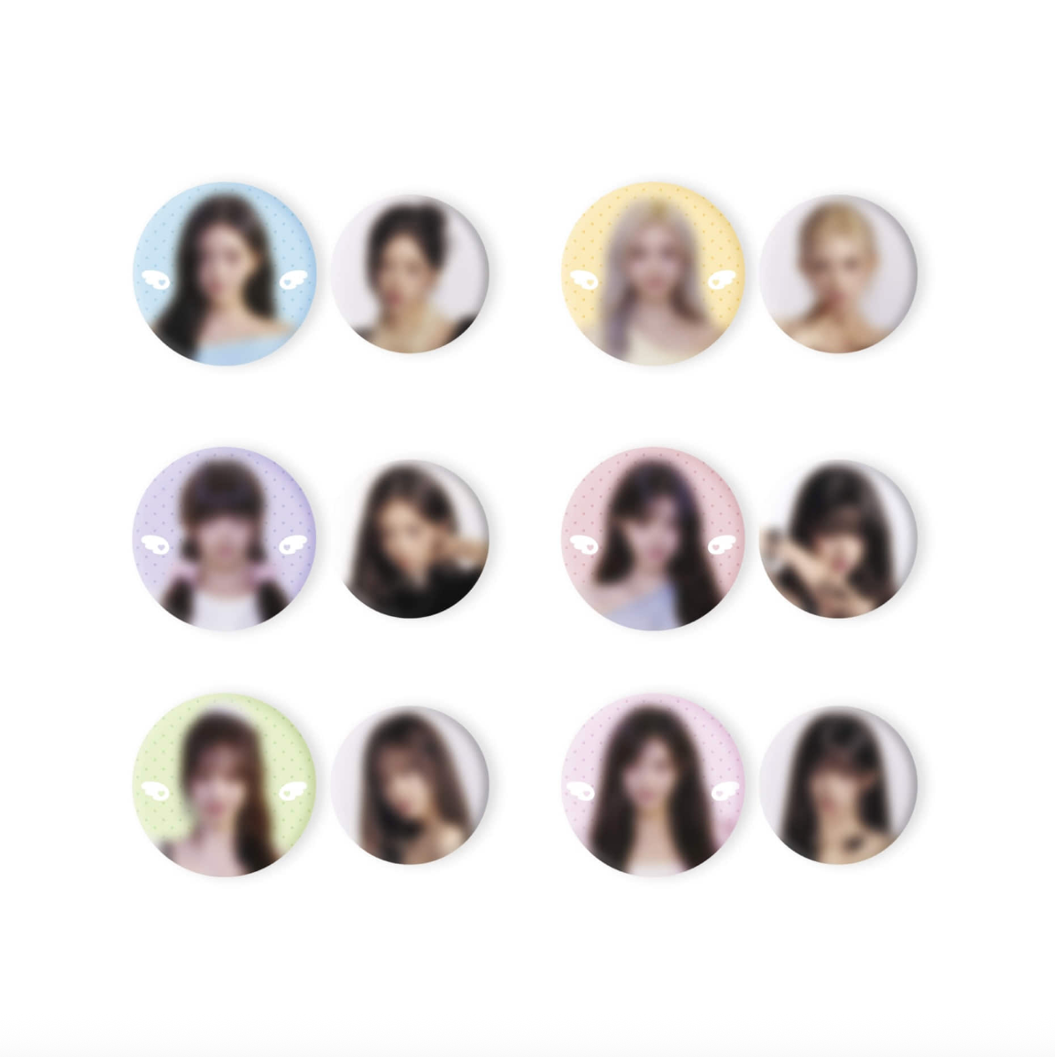 [PRE-ORDER] Random Pin Button Set - IVE WORLD TOUR SHOW WHAT I AM OFFICIAL MD