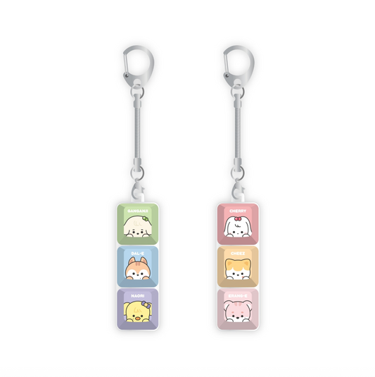 [PRE-ORDER] MinIVE Keycap Keyring - IVE WORLD TOUR SHOW WHAT I AM OFFICIAL MD