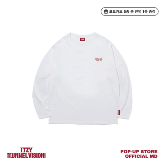 [PRE-ORDER] Long Sleeve T-Shirt - ITZY Tunnel Vision Pop up Store MD