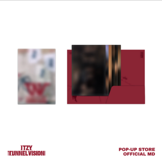 [PRE-ORDER] Poster Set - ITZY Tunnel Vision Pop up Store MD
