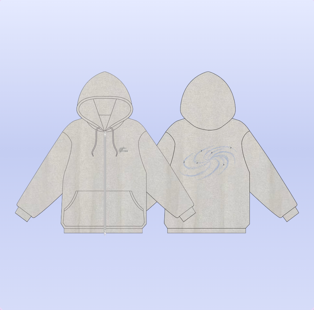 [PRE-ORDER] Hood Zip-Up - NMIXX Episode 1: Zero Frontier Pop Up Store MD