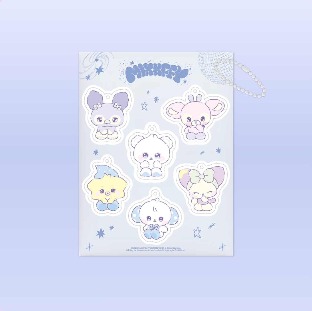 [PRE-ORDER] MIXXFFY Soft Keyring Set - NMIXX Episode 1: Zero Frontier Pop Up Store MD