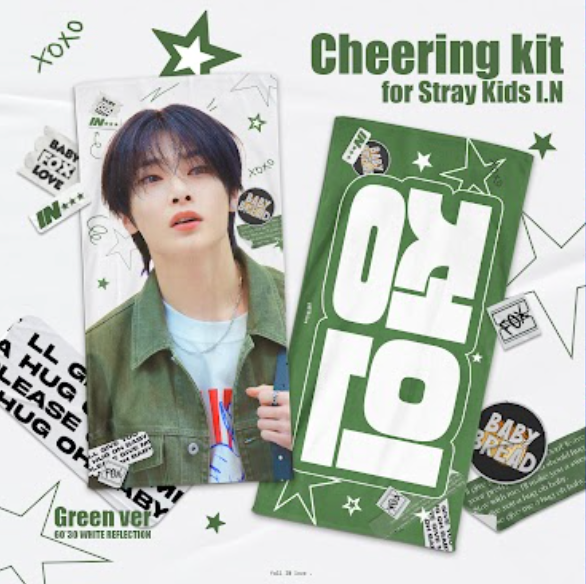 [PRE-ORDER] Stray Kids I.N 2026 Cheering Kit - Green Ver.
