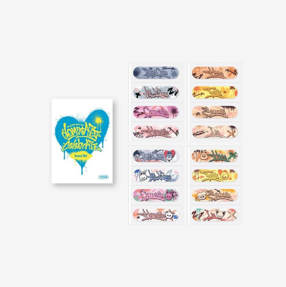 [RESTOCK] Bandaid Set - Stray Kids DominATE CelebrATE Pop-up Store MD