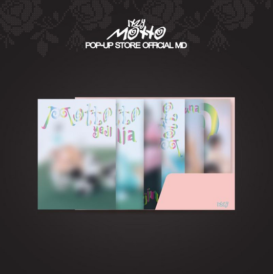 [PRE-ORDER] Hologram Poster Set - ITZY Motto Pop-Up Store MD