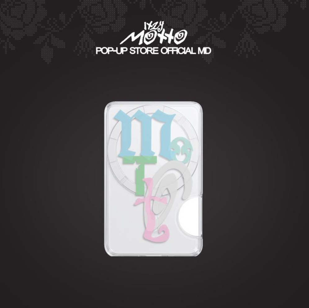 [PRE-ORDER] Clear Magnetic Card Case - ITZY Motto Pop-Up Store MD