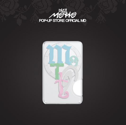 [PRE-ORDER] Clear Magnetic Card Case - ITZY Motto Pop-Up Store MD