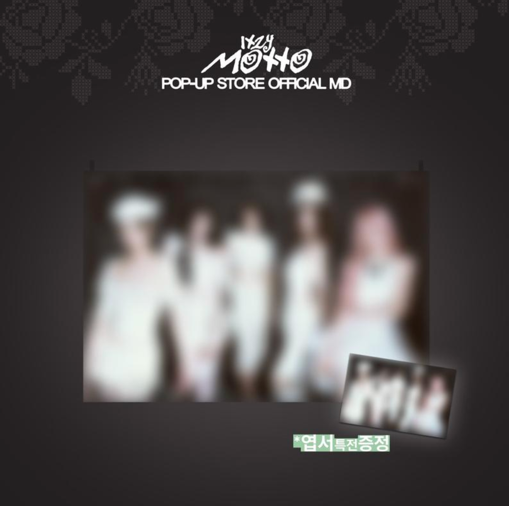 [PRE-ORDER] Chiffon Fabric Poster - ITZY Motto Pop-Up Store MD