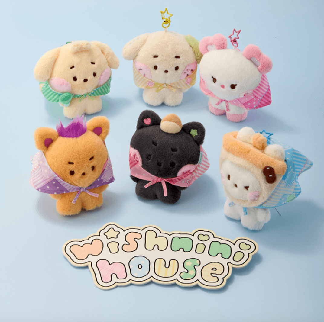 Scarf Plush Keyring - NCT Wish wishnini house