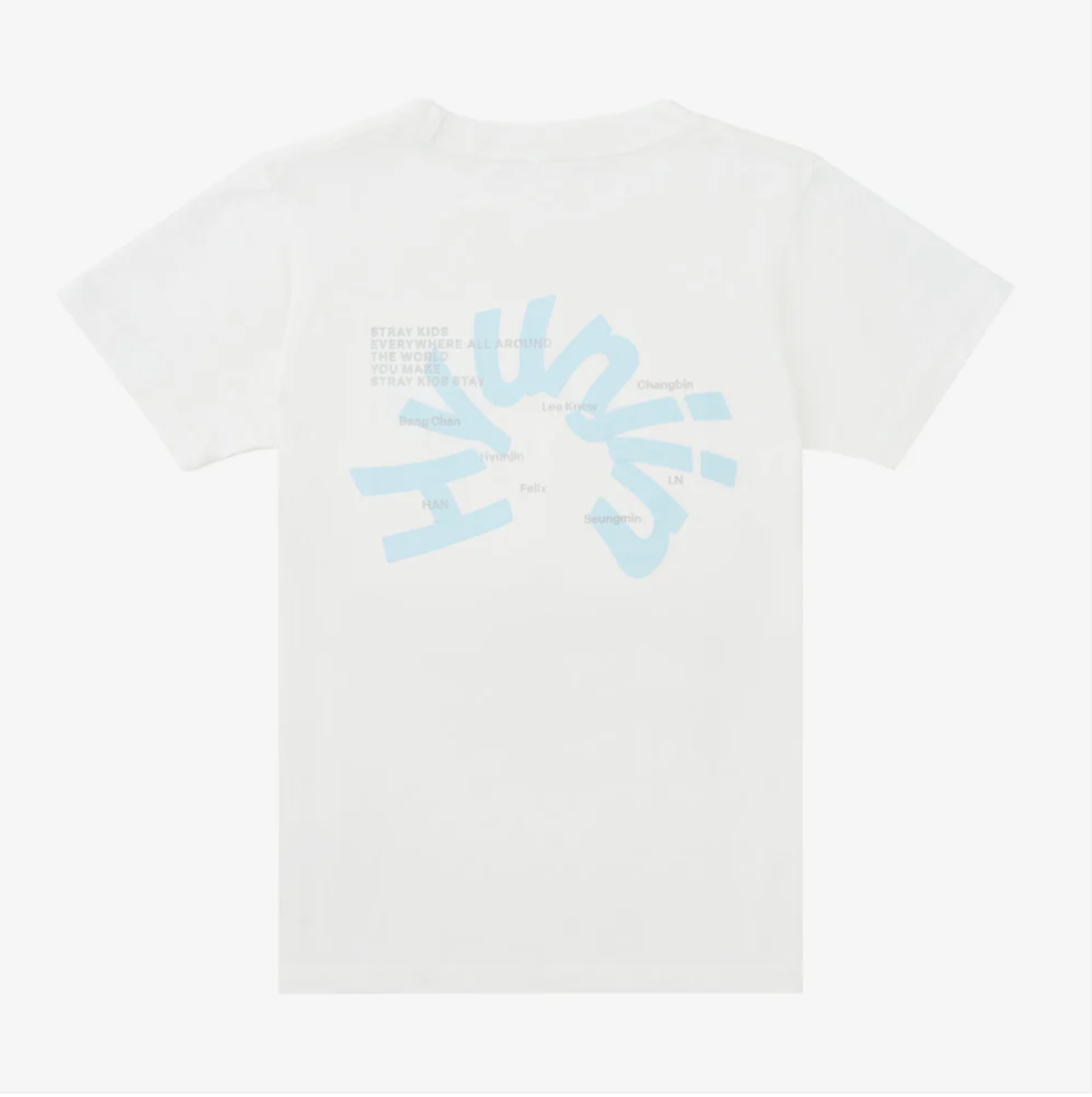 [PRE-ORDER] T-Shirt (Hyunjin) - Stray Kids World Tour 'RUN IT' Japan MD