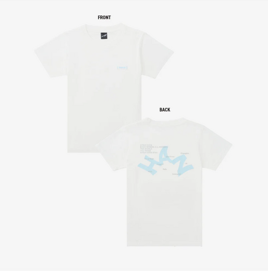 [PRE-ORDER] T-Shirt (Han) - Stray Kids World Tour 'RUN IT' Japan MD