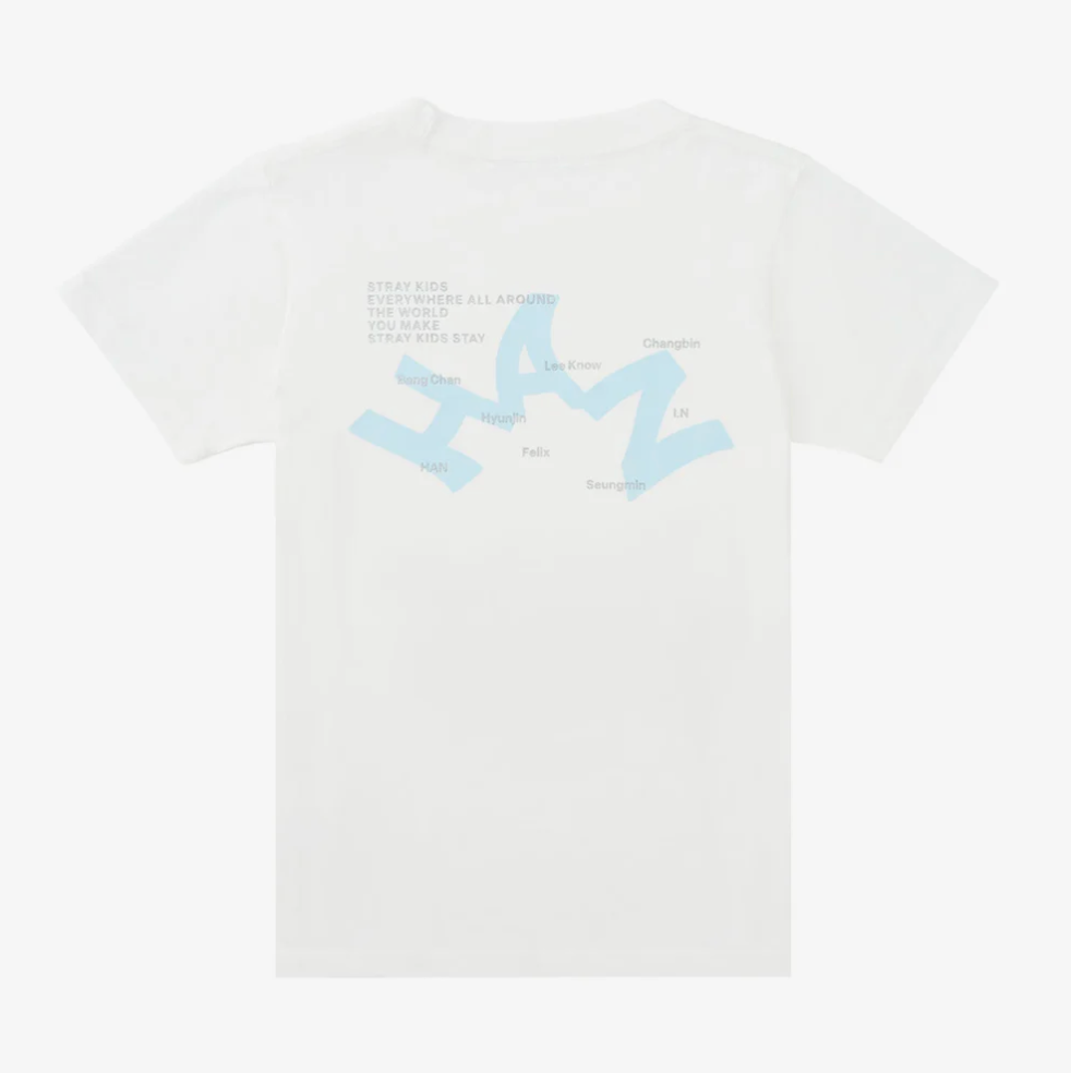 [PRE-ORDER] T-Shirt (Han) - Stray Kids World Tour 'RUN IT' Japan MD