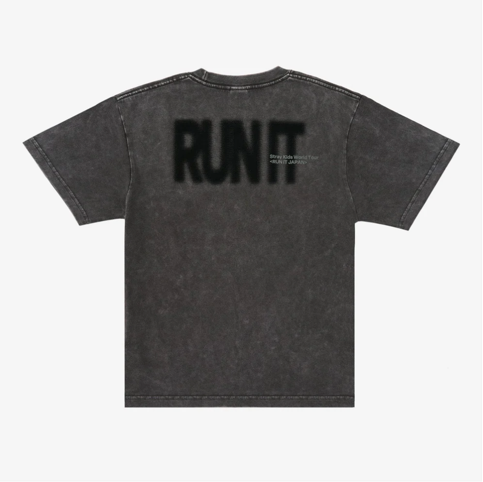 [PRE-ORDER] Photo T-Shirt - Stray Kids World Tour 'RUN IT' Japan MD