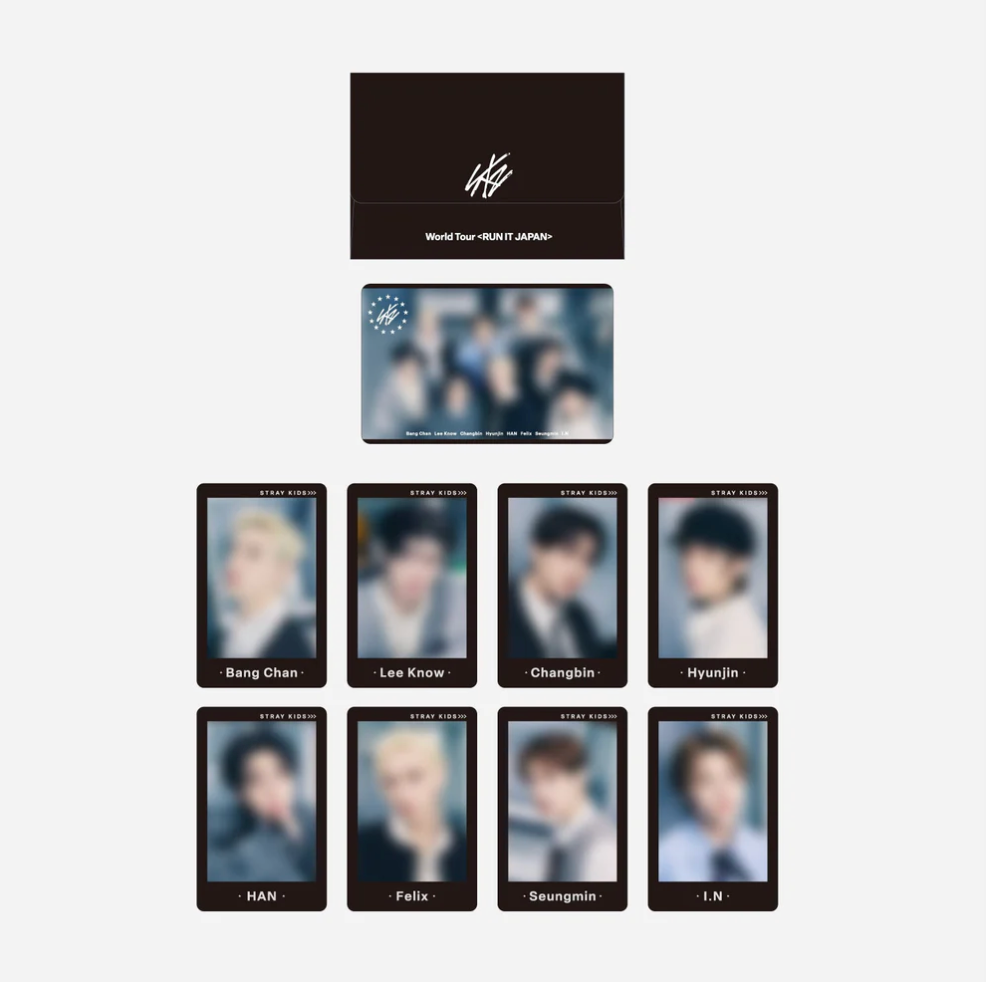 [PRE-ORDER] Photocard Set A - Stray Kids World Tour 'RUN IT' Japan MD