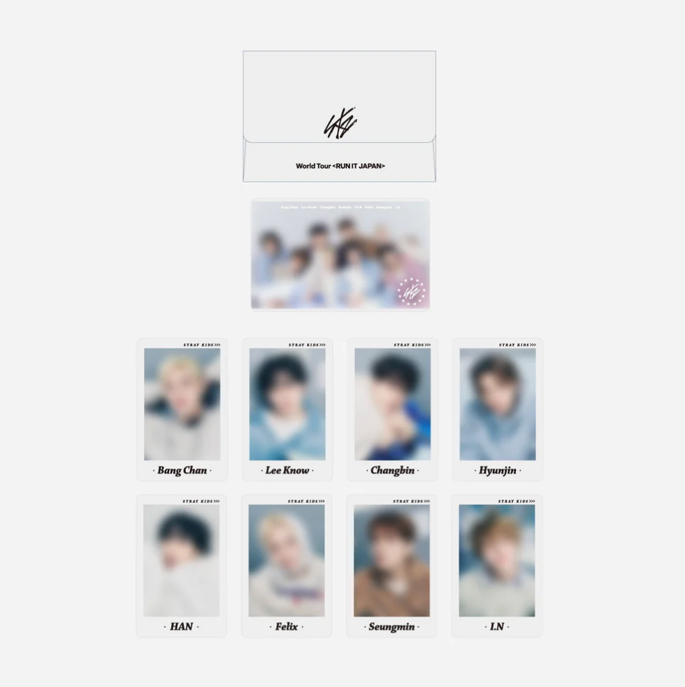 [PRE-ORDER] Photocard Set B - Stray Kids World Tour 'RUN IT' Japan MD