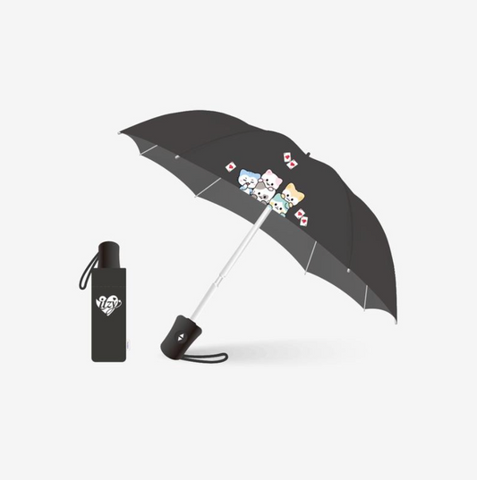 [PRE-ORDER] TWINZY Folding Umbrella - ITZY 5th Fanmeeting 'All In, MIDZY' MD