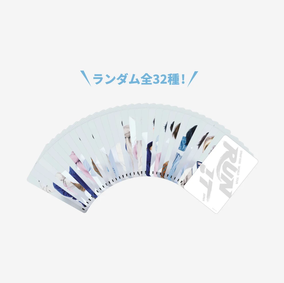 [PRE-ORDER] Random Photocard - Stray Kids World Tour 'RUN IT' 2nd Lineup Japan MD