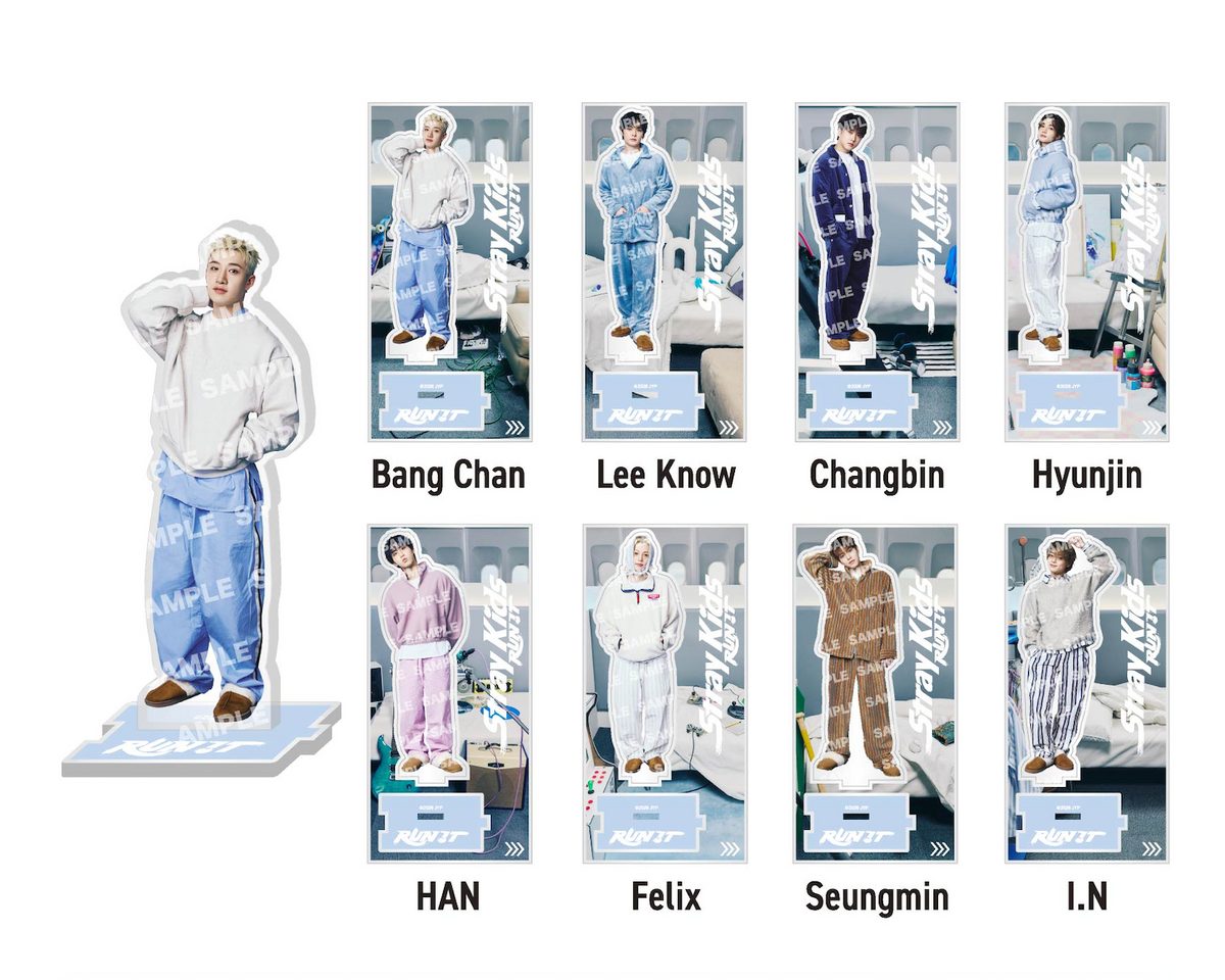 [PRE-ORDER] Acrylic Stand - Stray Kids World Tour 'RUN IT' 2nd Lineup Japan MD