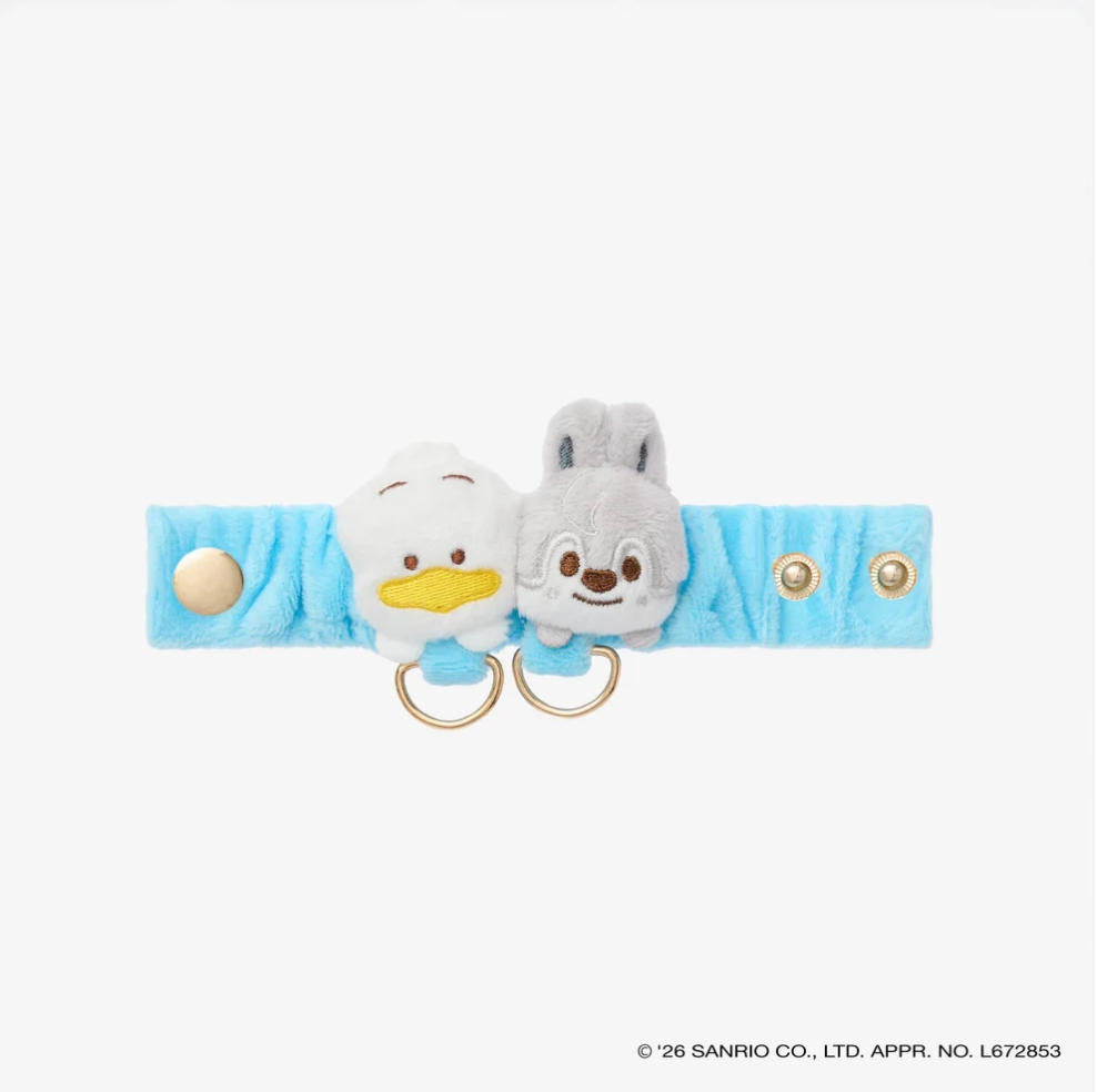 [PRE-ORDER] SKZOO X SANRIO CHARACTERS Strap Holder - Stray Kids World Tour 'RUN IT' 2nd Lineup Japan MD