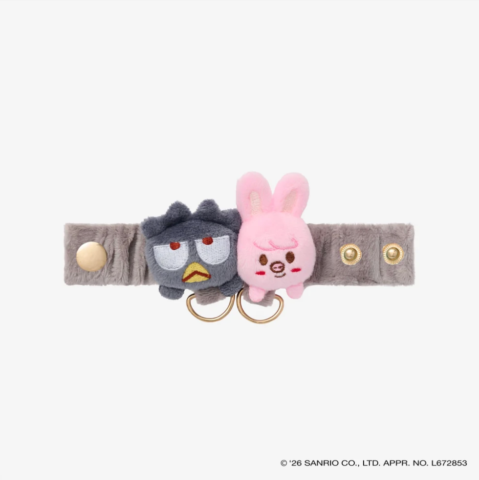 [PRE-ORDER] SKZOO X SANRIO CHARACTERS Strap Holder - Stray Kids World Tour 'RUN IT' 2nd Lineup Japan MD