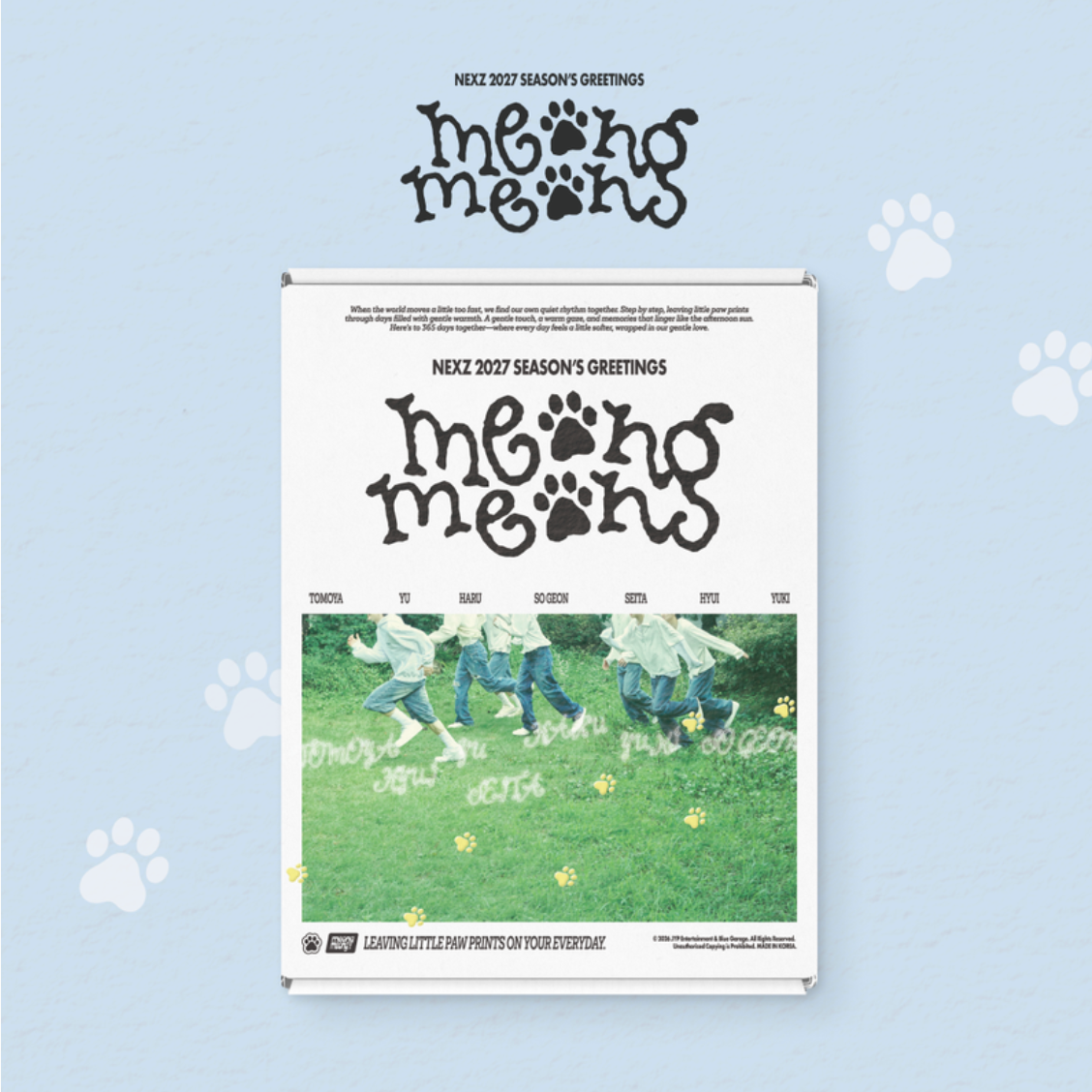 [PRE-ORDER] NEXZ 2027 Seasons Greetings 'meong meong'