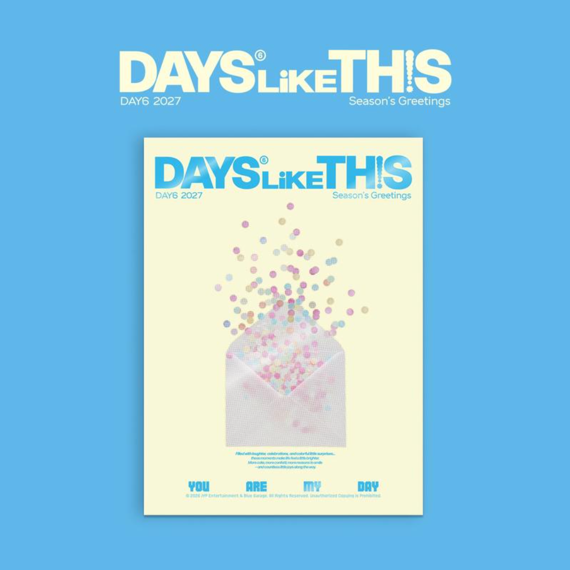 [PRE-ORDER] DAY6 2027 Seasons Greetings 'DAYS LIKE THIS'