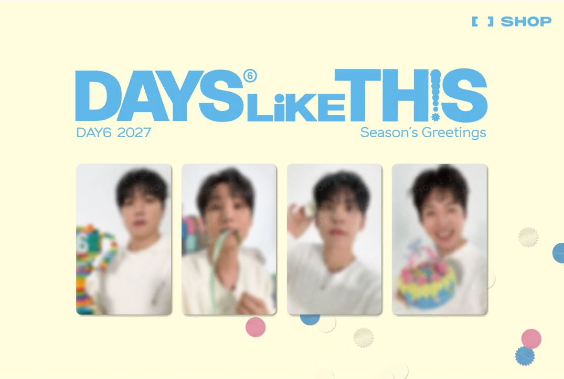 [PRE-ORDER] DAY6 2027 Seasons Greetings 'DAYS LIKE THIS'