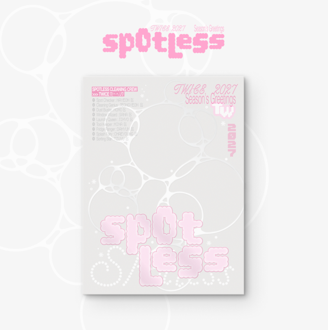[PRE-ORDER] TWICE 2027 Seasons Greetings 'Spotless'