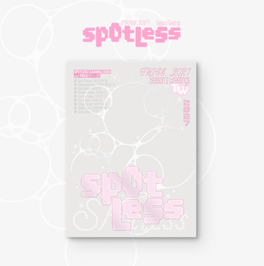 [PRE-ORDER] TWICE 2027 Seasons Greetings 'Spotless'