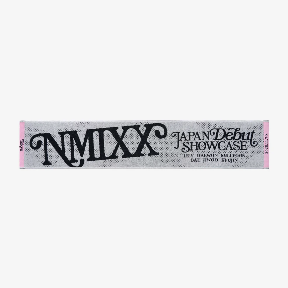 [PRE-ORDER] Muffler Towel (Tokyo) - NMIXX Japan Debut Showcase 'N=MIXX' MD