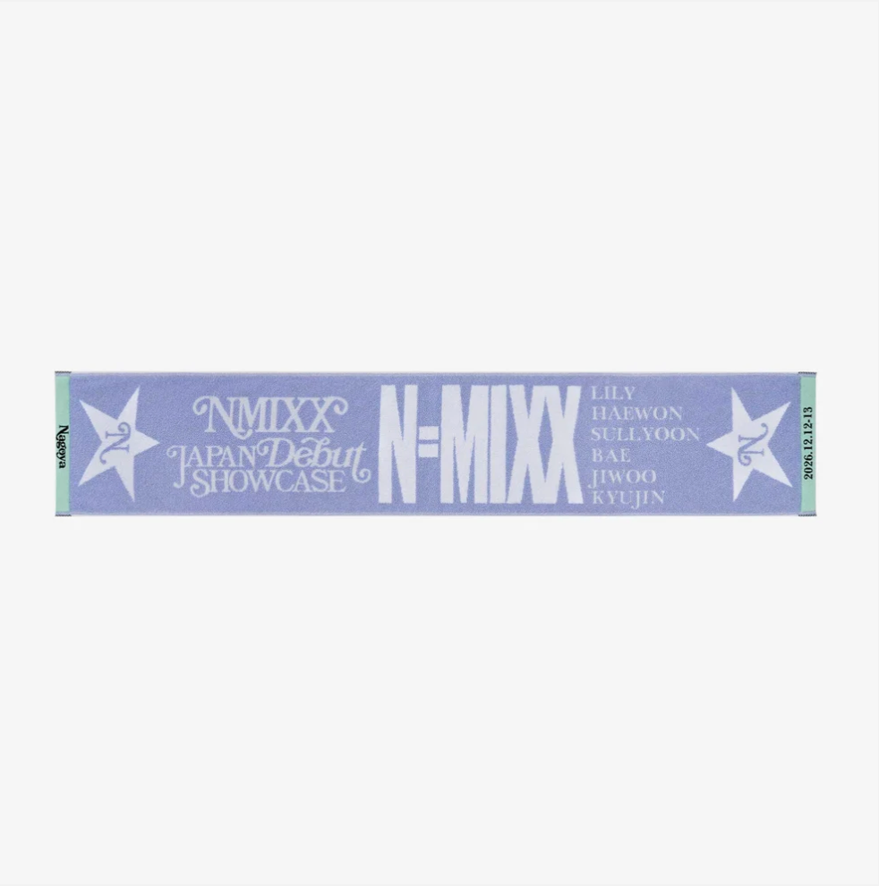 [PRE-ORDER] Muffler Towel (Nagoya) - NMIXX Japan Debut Showcase 'N=MIXX' MD
