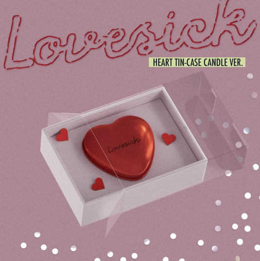 [PRE-ORDER] ITZY Chaeryeong - Lovesick (Heart Tin-Case Candle Ver.) (w/ Pre-Order Benefit)