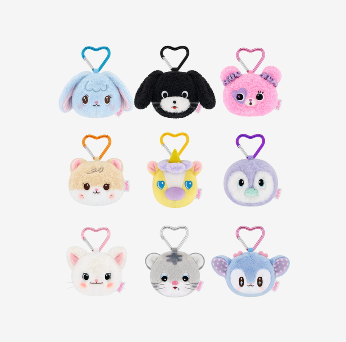 [PRE-ORDER] TDOONGZ Face Keyring - TWICE THE THRILL Pop Up MD