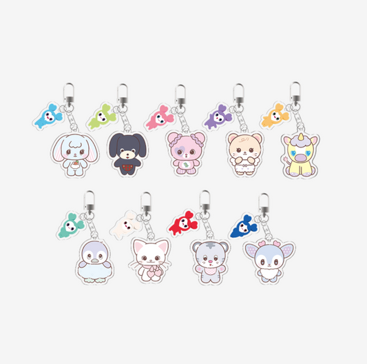 [PRE-ORDER] TDOONGZ Secret Acrylic Keyring - TWICE THE THRILL Pop Up MD