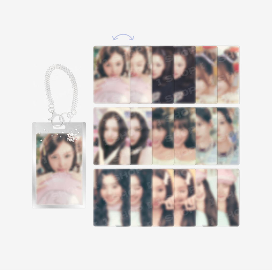 [PRE-ORDER] Secret Lenticular Keyring - TWICE THE THRILL Pop Up MD
