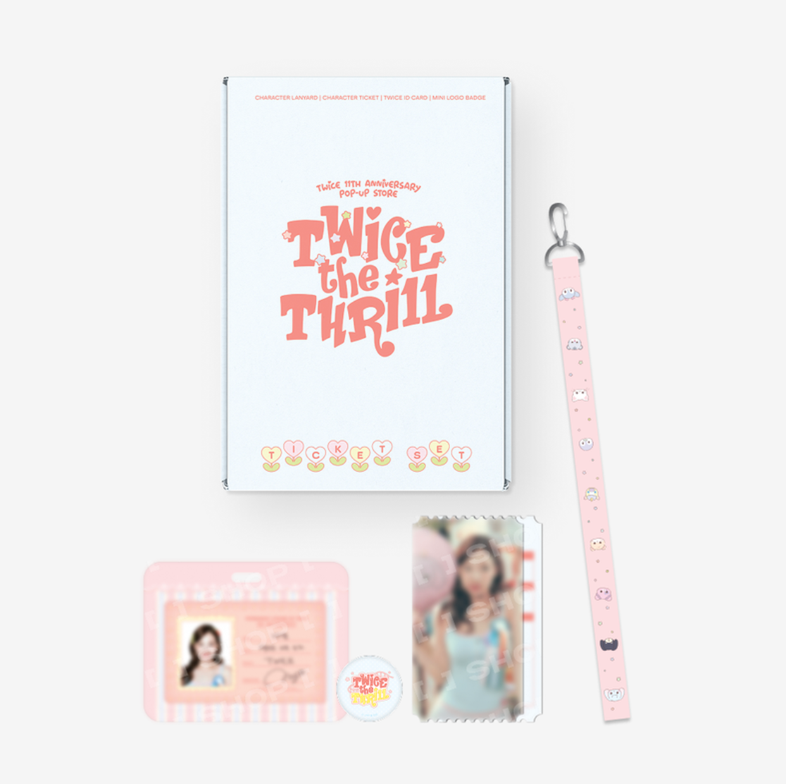 [PRE-ORDER] TWICE LAND Ticket Set - TWICE THE THRILL Pop Up MD
