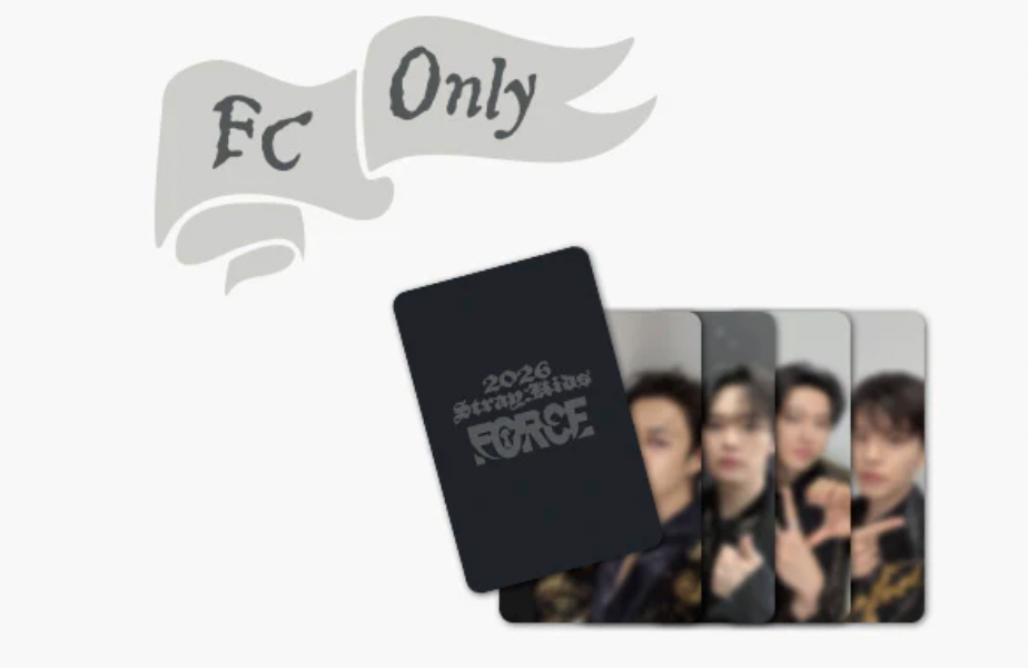 [PRE-ORDER] Stray Kids Japan Seasons Greetings 2026 'FORCE' WITH POB