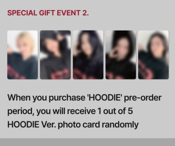 [PRE-ORDER] Hoodie - ITZY Tunnel Vision Pop up Store MD