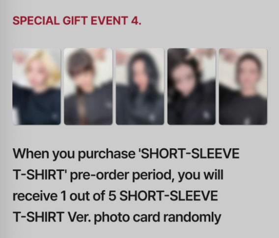 [PRE-ORDER] Short Sleeve T-Shirt - ITZY Tunnel Vision Pop up Store MD