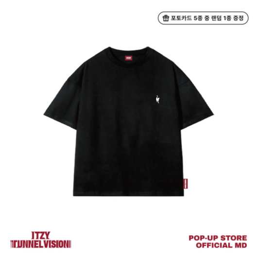 [PRE-ORDER] Short Sleeve T-Shirt - ITZY Tunnel Vision Pop up Store MD