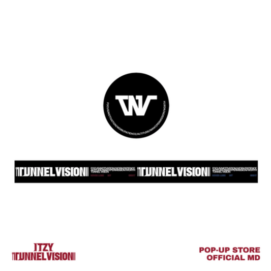 [PRE-ORDER] Wide Tape - ITZY Tunnel Vision Pop up Store MD