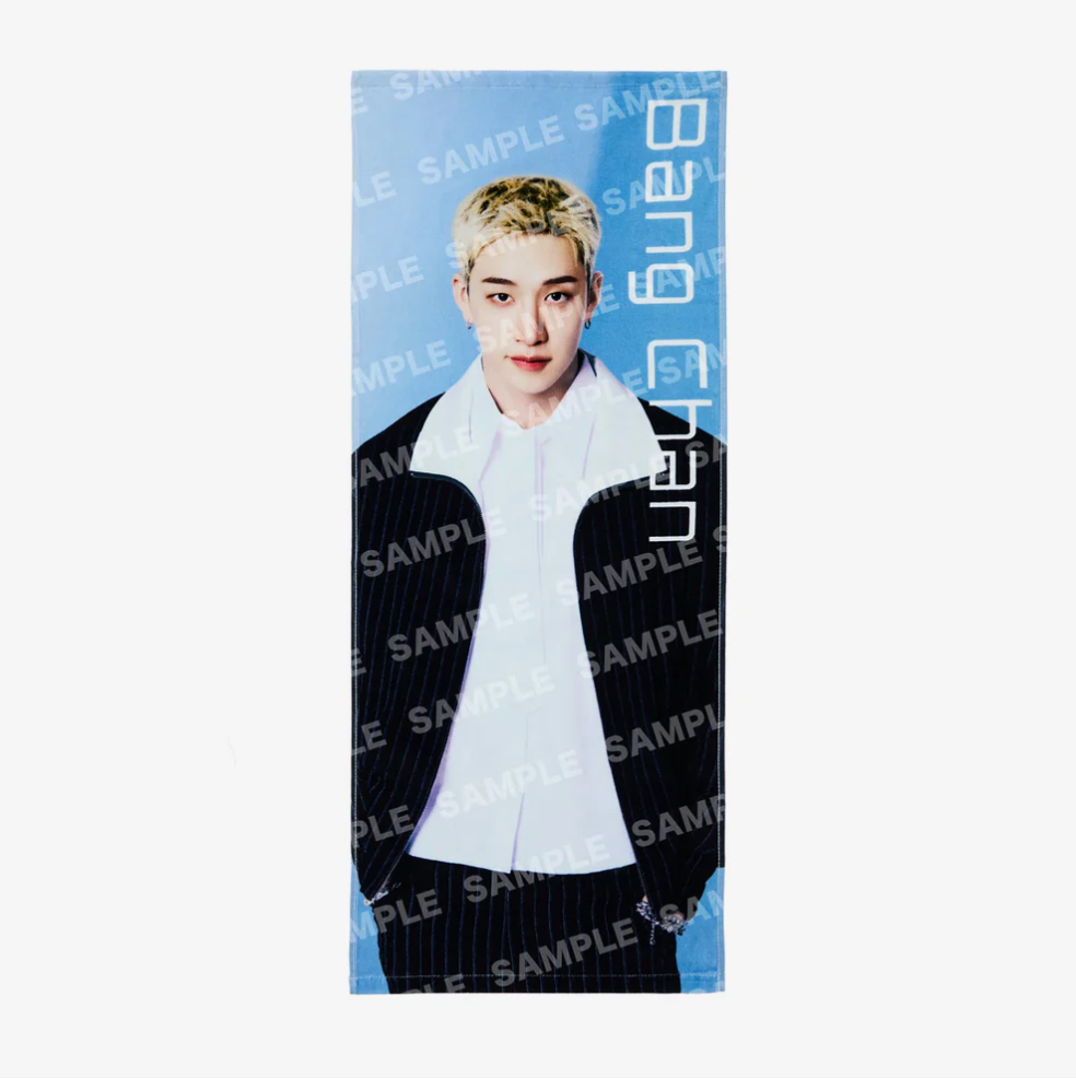 [PRE-ORDER] Photo Face Towel - Stray Kids World Tour 'RUN IT' Japan MD