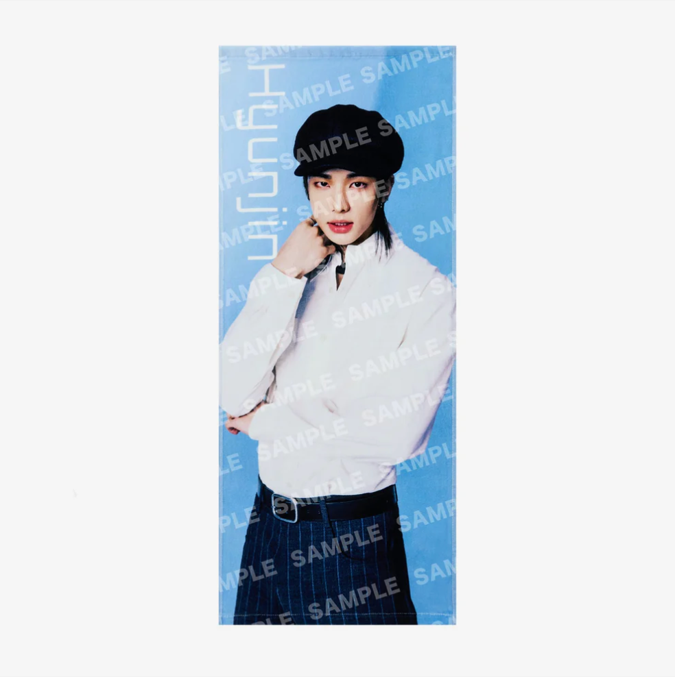 [PRE-ORDER] Photo Face Towel - Stray Kids World Tour 'RUN IT' Japan MD