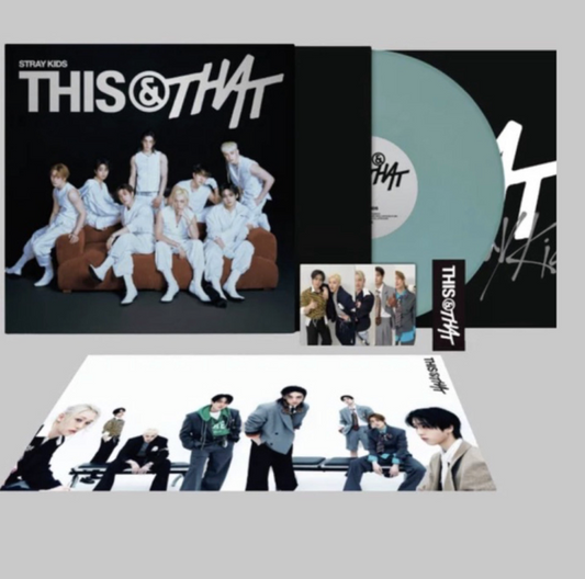 [PRE-ORDER] Stray Kids 10th Mini Album - THIS & THAT (Seafoam Green Vinyl) (D2C Exclusive)