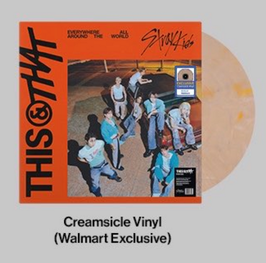 [PRE-ORDER] Stray Kids 10th Mini Album - THIS & THAT (Creamsicle Vinyl) (Walmart USA Exclusive)