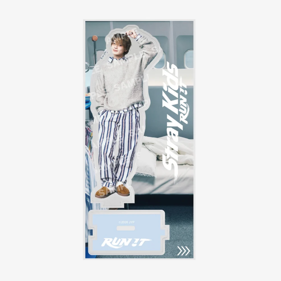 [PRE-ORDER] Acrylic Stand - Stray Kids World Tour 'RUN IT' 2nd Lineup Japan MD